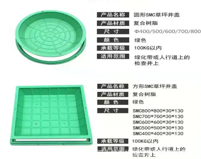 重庆树脂复合种植井盖展示
